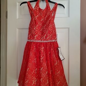 City Studio Red Prom Dress